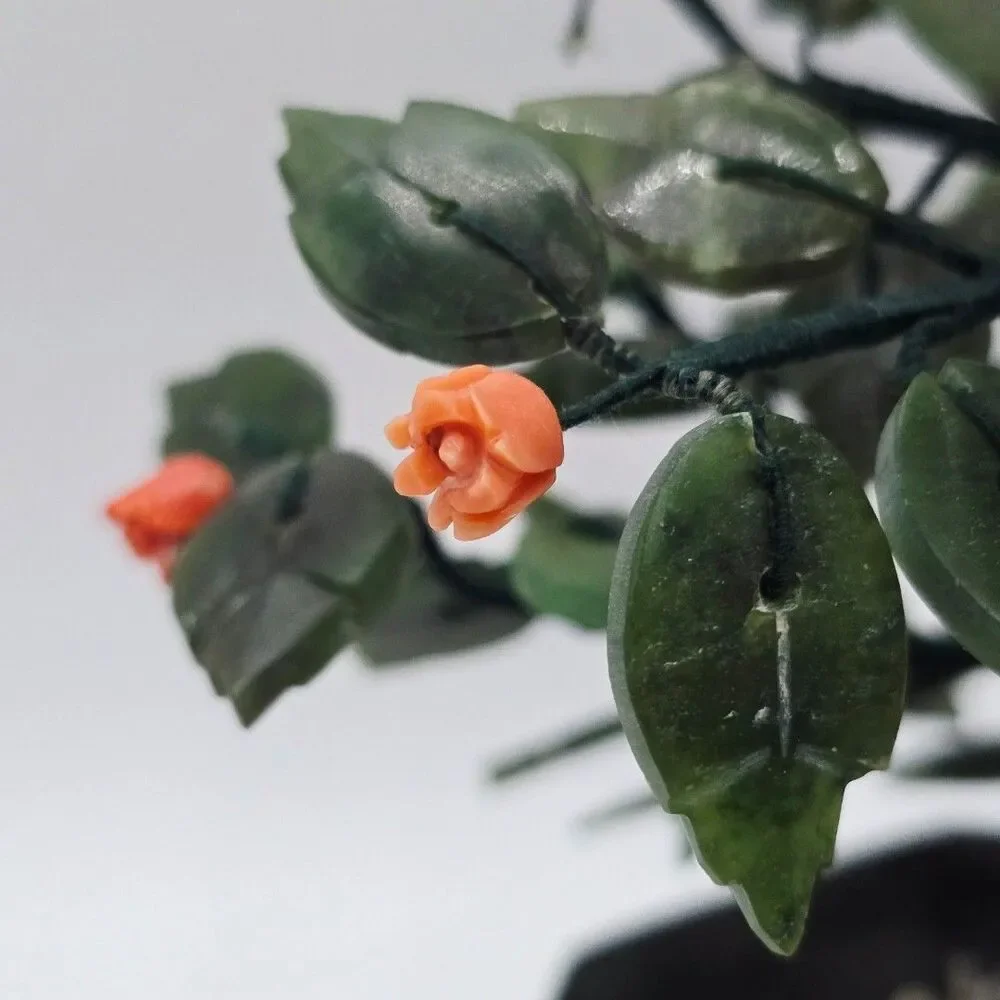 Stone Tree with Flowers